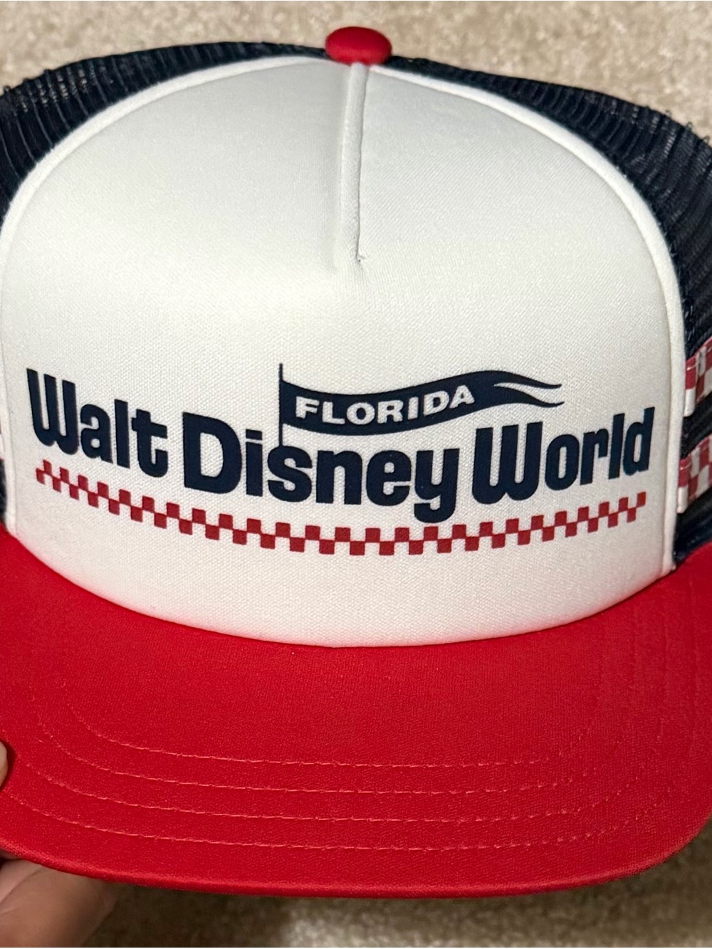 Walt Disney World Florida VANS Trucker Baseball Cap NWT